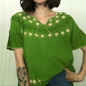 True Vintage Embroidered Blouse